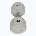 Rubber-coated dumbbell Nike Strength Grind Dumbbell 30 kg wolf grey 2