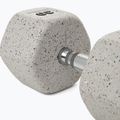 Rubber-coated dumbbell Nike Strength Grind Dumbbell 30 kg wolf grey 4
