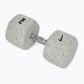 Rubber-coated dumbbell Nike Strength Grind Dumbbell 32,5 kg wolf grey