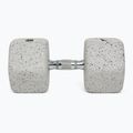 Rubber-coated dumbbell Nike Strength Grind Dumbbell 35 kg wolf grey 3