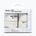 Cohesive elastic bandage Nike Strenght Flex Lifting Tape white/black