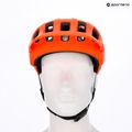 Bike helmet POC Cularis fluorescent orange matt/uranium black matt 6