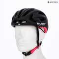 Rudy Project Egos black/pink fluo matte bike helmet 7