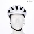 Bike helmet POC Omne Air MIPS hydrogen white/fluorescent orange 5