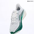Women's running shoes Nike Pegasus 42 white/malachite/metallic silver 14