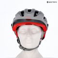 Bike helmet Bell 4Forty Integrated MIPS matte gloss gray/crimson 6
