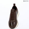 Women's shoes Calvin Klein HW0HW03118 Retro Runner Sock PANL Leather Neo bordeaux 9
