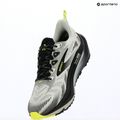 Men's running shoes Brooks Ghost Trail grey/black/nightlife 7