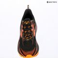 Men's running shoes Brooks Ghost Trail black/red/orange 7