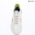 Football boots Mizuno Morelia Neo V β Pro AG white/lava orange/evening primrose 9