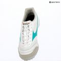 Football boots Mizuno Morelia Sala Elite TF white/arcadia/lava orange 9