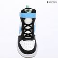 Children's shoes Nike Court Borough Mid 2 white/black/arctic green/football blue 8