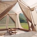 4-person camping tent Naturehike Village 13 Ridge Ultimate Edition brown/ti black 10