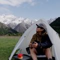 1-person trekking tent Naturehike Cloud Up 1 UL 15D moon rock grey 7