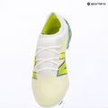Children's football boots New Balance Furon Team V9 FG white/alkaline green 9