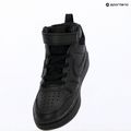 Children's shoes Nike Court Borough Mid 2 black/black/black 6