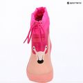 Children's Wellington Boots Viking Footwear Alv Barefoot Paw Print light pink/magenta 17