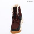 Women's snow boots Sorel Whitney III Mid Wp red lodge/black 9
