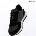 Men's shoes Tommy Jeans Runner Flag Mix washed black/stratus grey 9