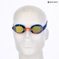 Swimming goggles TYR Stealth-X Performance Mirrored navy/gold 6