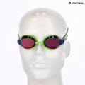 Swimming goggles TYR Blackops 140 Ev Racing Mirrored bright green/black 6
