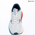 Men's running shoes Mizuno Wave Rider 30 white/blue jewel/orange 15