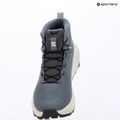 Women's hiking boots Salomon Genesis Mid GTX grisaille/green milieu 15