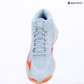Women's volleyball shoes Mizuno Wave Lightning Pro Mid blue finch/lava orange/flamingo coral 15