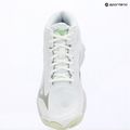 Women's volleyball shoes Mizuno Wave Lightning Pro Mid white/aqua gray/ambrosia 15