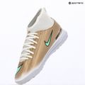 Children's football boots Nike Jr. Mercurial Superfly 11 Club "Kylian Mbappé" metallic gold/green glow 15