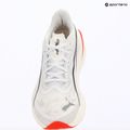 Women's running shoes Puma Deviate Pure Nitro puma white/ultra red 9