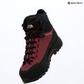 Women's approach shoes The North Face Verto Alpine Mid GTX burgundy crush/tnf black 15