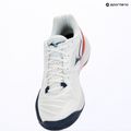 Men's tennis shoes Mizuno Neo Ace AC white/insignia blue/orange 12