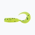 Relax Twister rubber lure VR1 Standard 8 pcs chartreuse black glitter VR1-TS