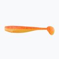 Relax Kingshad 5 Laminated rubber lure 3 pcs orange-gilver glitter silk KS5
