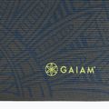 Yoga mat Gaiam Premium Sundial Layers 6 mm black/navy/yellow 4