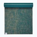 Yoga mat Gaiam Jute 6 mm blue 2