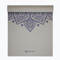 Yoga mat Gaiam Sustained Yoga grey sundial flower 2