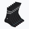 Stance Basic Crew socks 6 pairs black