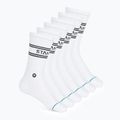 Stance Basic Crew 6 pairs white socks