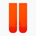 Stance Iconic Light Crew tomato running socks 2