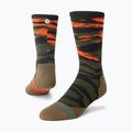 Stance Primal Light Crew olive running socks