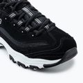 SKECHERS women's D'Lites Biggest Fan black/white shoes 7