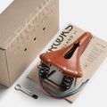 Brooks England Flyer Carved honey bicycle saddle 8