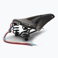 Brooks England Flyer Carved black bicycle saddle 3
