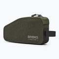 Brooks England Scape Top Tube 0.9 l mud green bicycle frame bag 2
