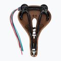 Brooks England Flyer Carved brown bicycle saddle 4