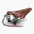Brooks England Flyer Carved brown bicycle saddle 3