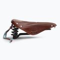 Brooks England Flyer Carved brown bicycle saddle 4