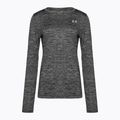 Women's Under Armour Tech Crew Twist training longsleeve black/metallic silver 4